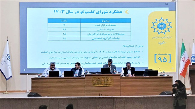 در نشست شورای گفت&zwnj;وگوی استان یزد مطرح شد؛ ناترازی انرژی، تولید صنعتی را با مشکل مواجه کرده است