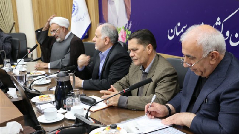 فرج الله معماری در صد و بیست&zwnj;وهفتمین جلسه شورای گفت&zwnj;وگوی استان سمنان مطرح کرد شورای حل اختلاف در امور اقتصادی به دغدغه دیرینه بخش خصوصی پاسخ می دهد