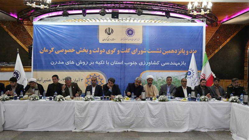 سیدمهدی طبیب زاده در صد و پانزدهمین نشست شورای گفت&zwnj;وگوی کرمان اعلام کرد؛ جنوب استان کرمان به سرزمین گلخانه های ایران تبدیل می شود